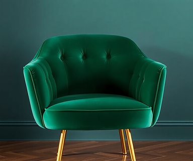 كرسي Velvet Accent